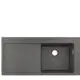 Hansgrohe-HG-Einbauspuele-450-mit-Abtropfflaeche-S514-F450-steingrau-43314290 gallery number 1